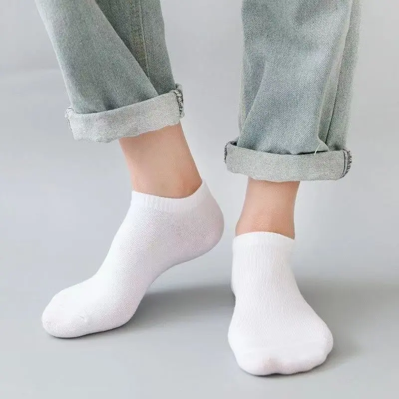 5 Pairs Unisex Casual Plain Co - Ankle Sock Low Cut ulasan dan harga