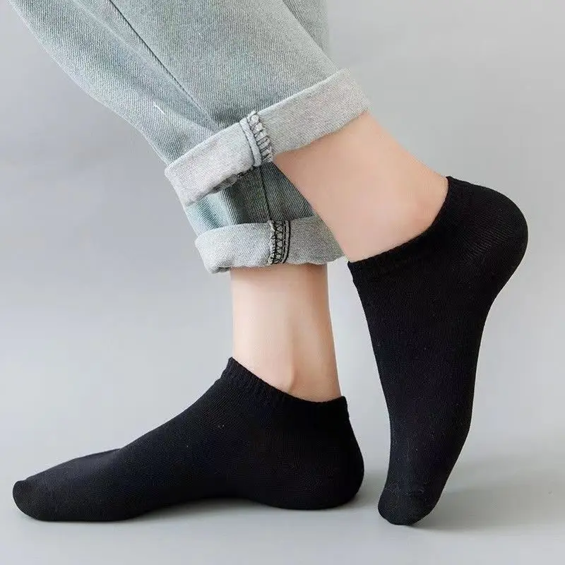 5 Pairs Unisex Casual Plain Co - Ankle Sock Low Cut ulasan dan harga