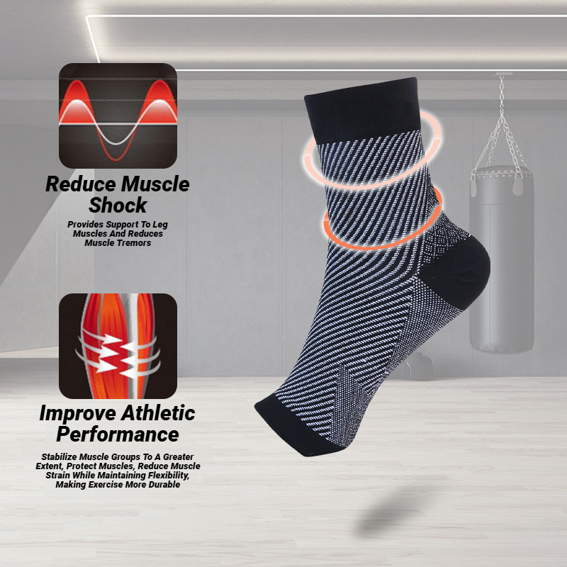 Sports Ankle Support Brace Com - Ankle Brace Sock ulasan dan harga