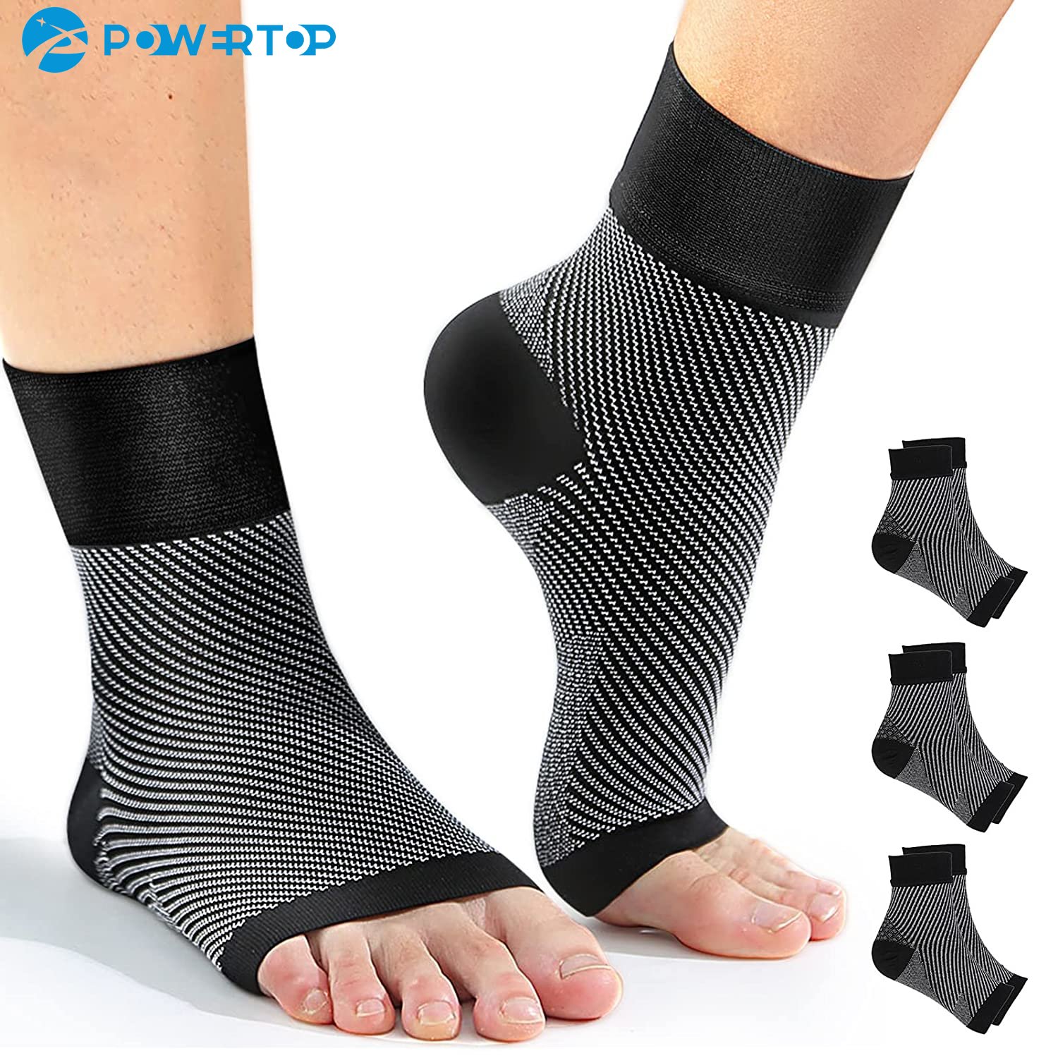 1pair Plantar Fasciitis Compre - Ankle Brace Sock ulasan dan harga