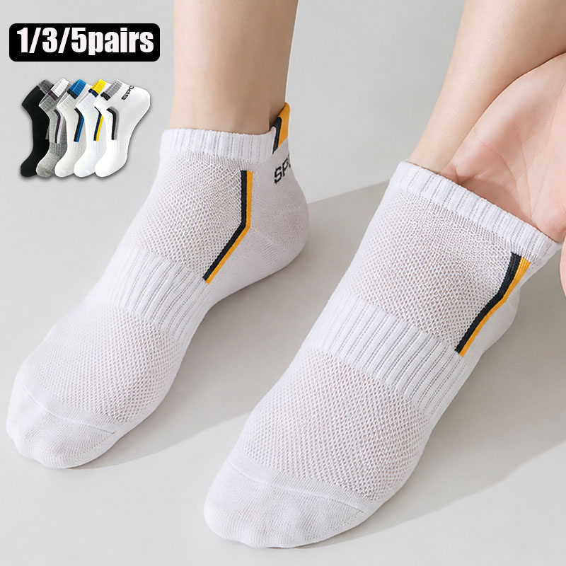 1/3/5Pairs Unisex Sports Ankle - Ankle Sock Low Cut ulasan dan harga