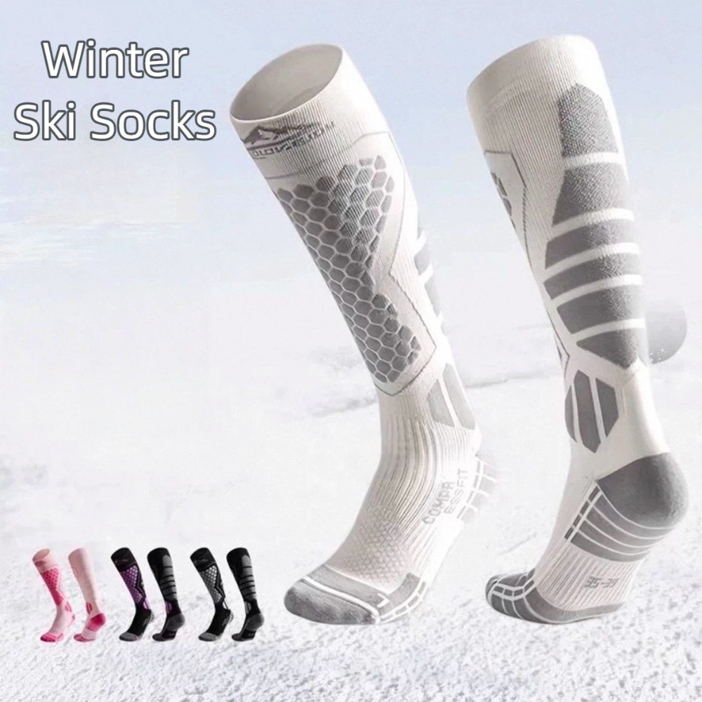 New Thickened Ski Socks Anti-s - Thermal Sock Winter ulasan dan harga