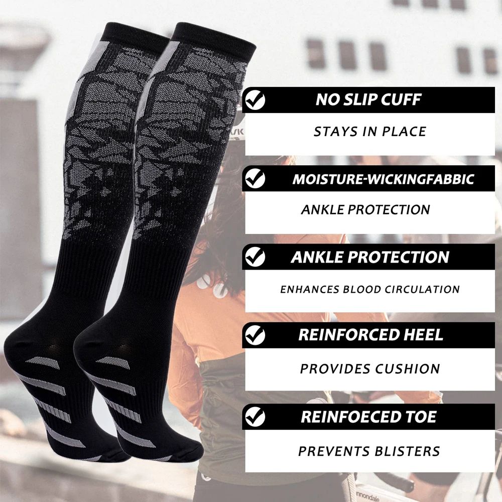 WRELS 1/2/3 Pairs Compression  - Athletic Sock Cushion ulasan dan harga