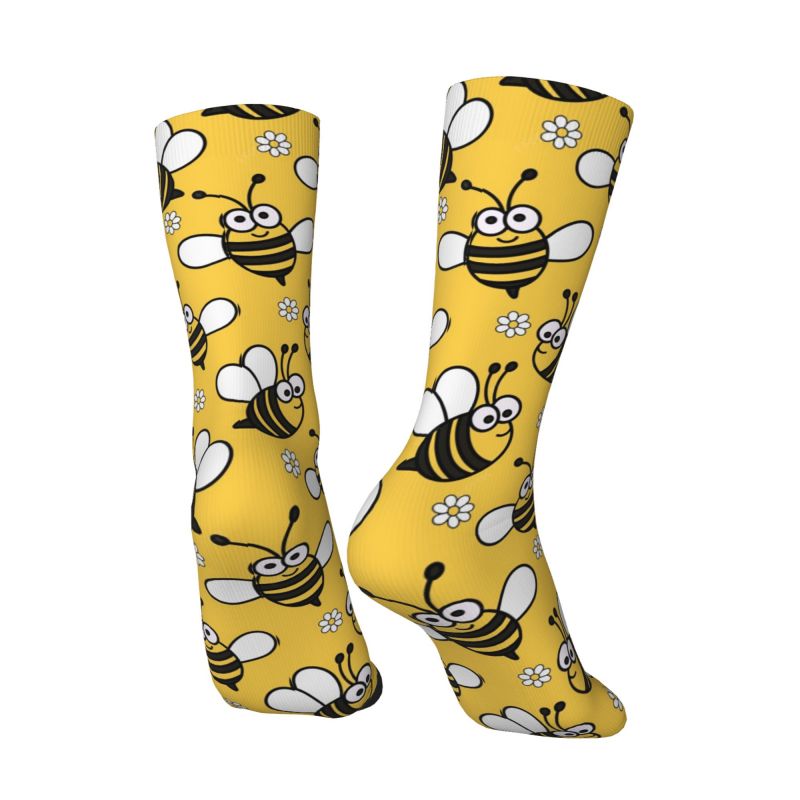 Custom Cute Little Bees Men's  - Dress Sock Men ulasan dan harga