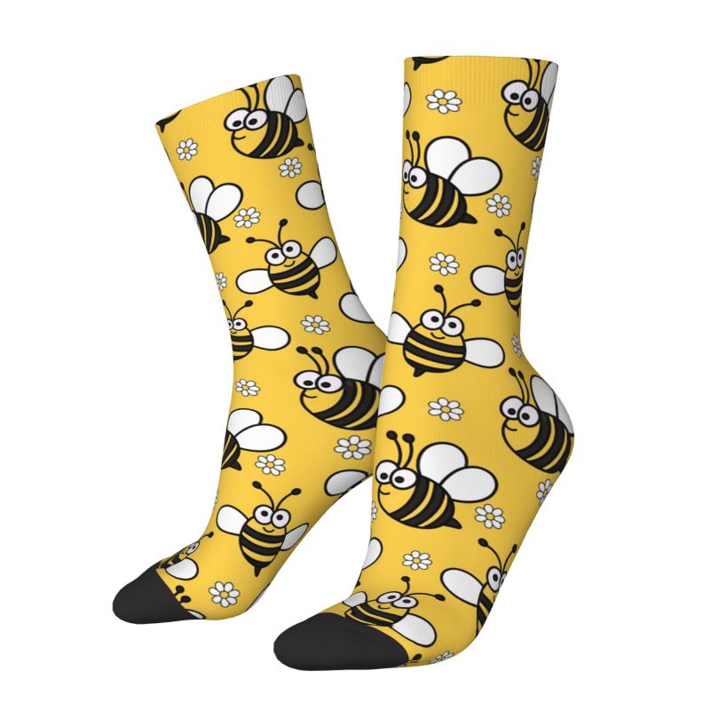 Custom Cute Little Bees Men's  - Dress Sock Men ulasan dan harga