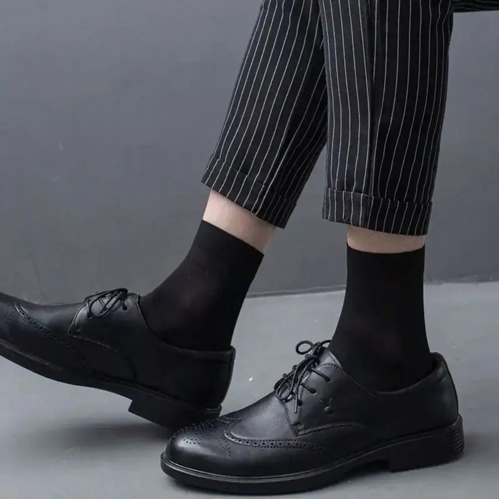10pairs Casual Breathable Men  - Silk Sock Bamboo ulasan dan harga