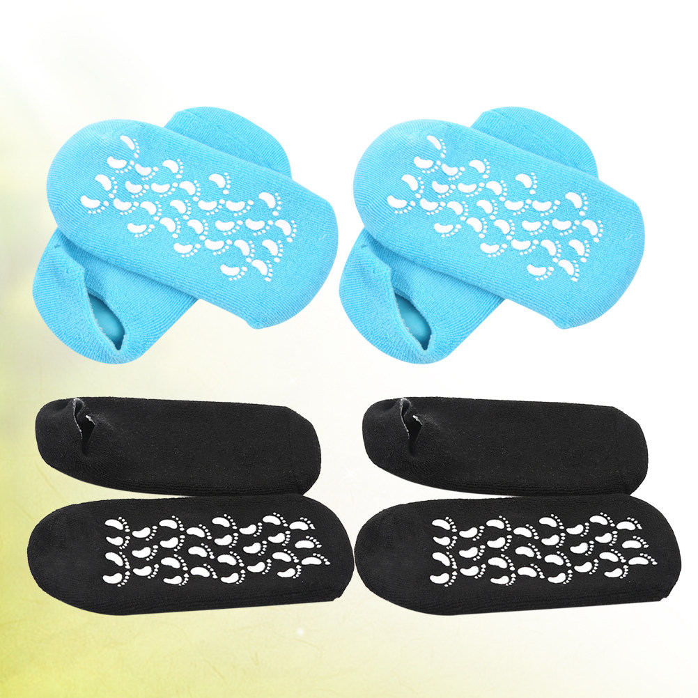 2Pairs Women Foot Spa Moisturi - Invisibility Sock Loafer ulasan dan harga