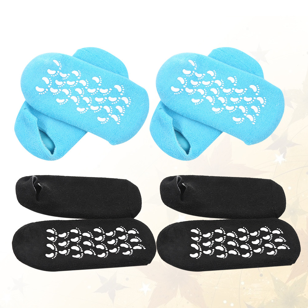 2Pairs Women Foot Spa Moisturi - Invisibility Sock Loafer ulasan dan harga