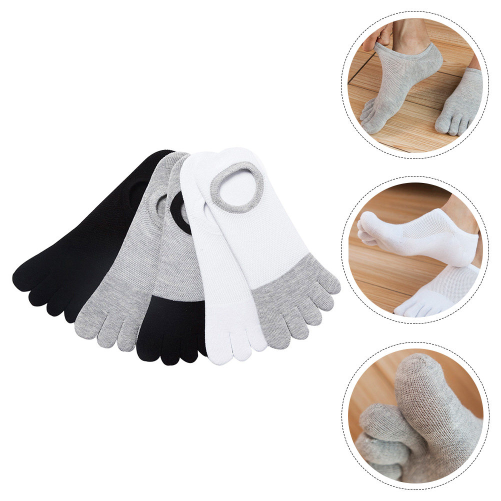 5Pairs Male Low Cut Summer Bre - Invisibility Sock Loafer ulasan dan harga