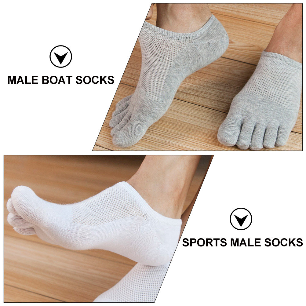 5Pairs Male Low Cut Summer Bre - Invisibility Sock Loafer ulasan dan harga