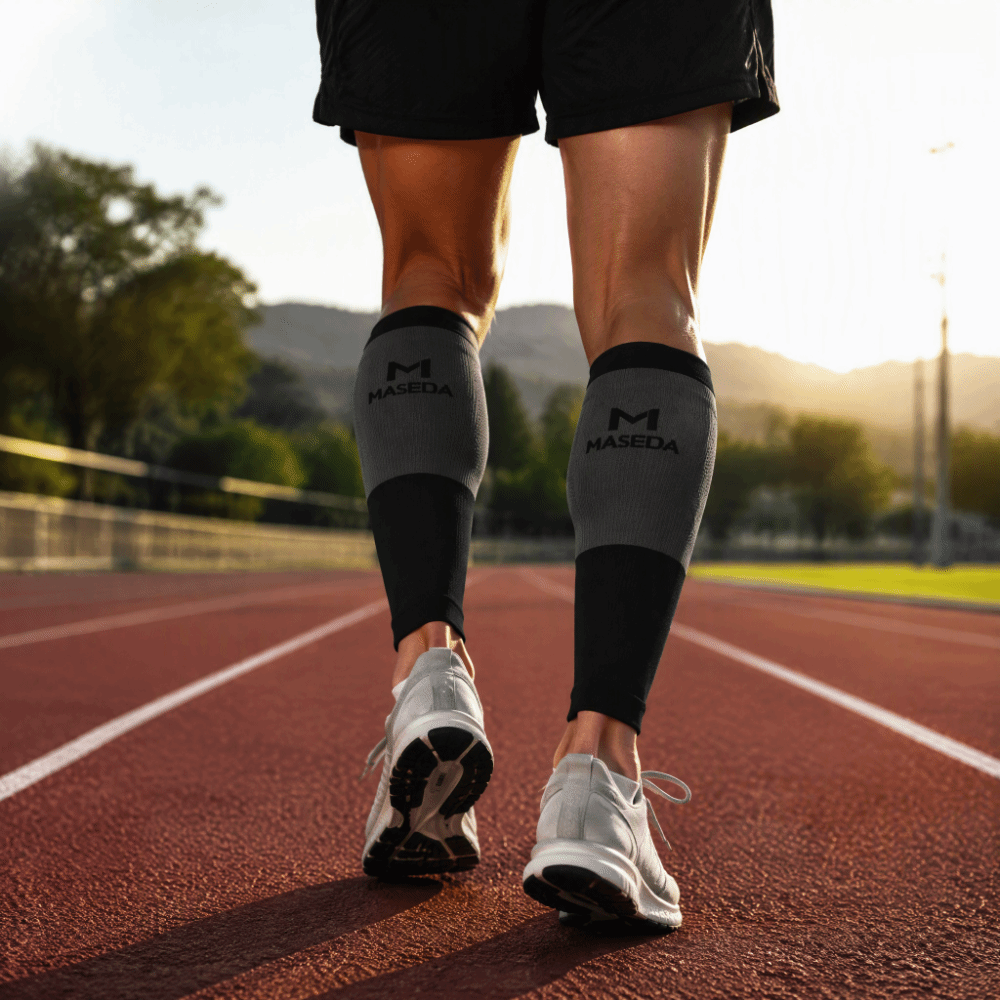 Skin Friendly Spandex Leg Slee - Compression Sleeve Calf ulasan dan harga