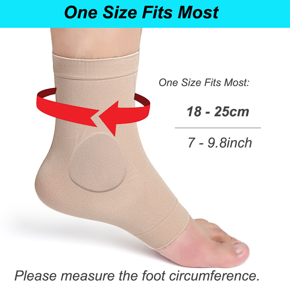 1Pair Boot Bumper Gel Pad Slee - Ankle Brace Sock ulasan dan harga
