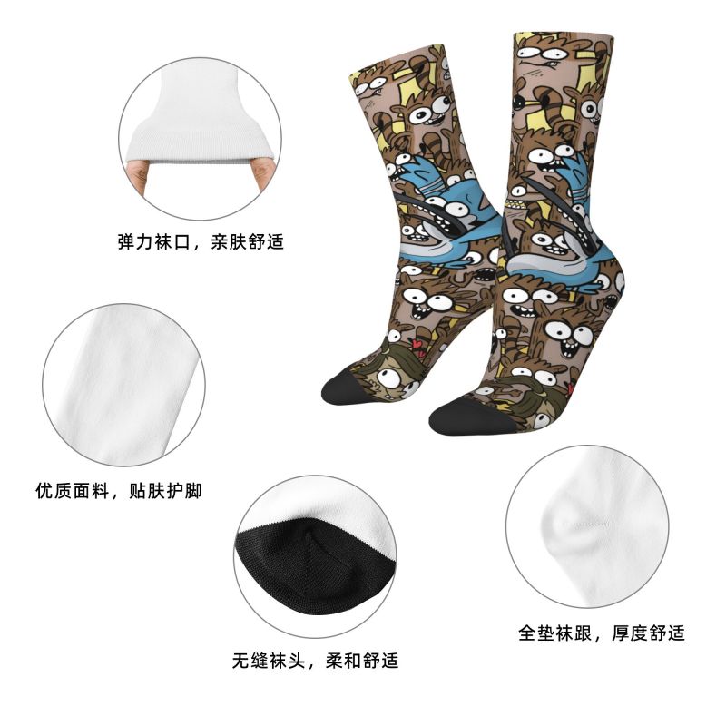 Custom R-Regular Show Dress So - Dress Sock Men ulasan dan harga