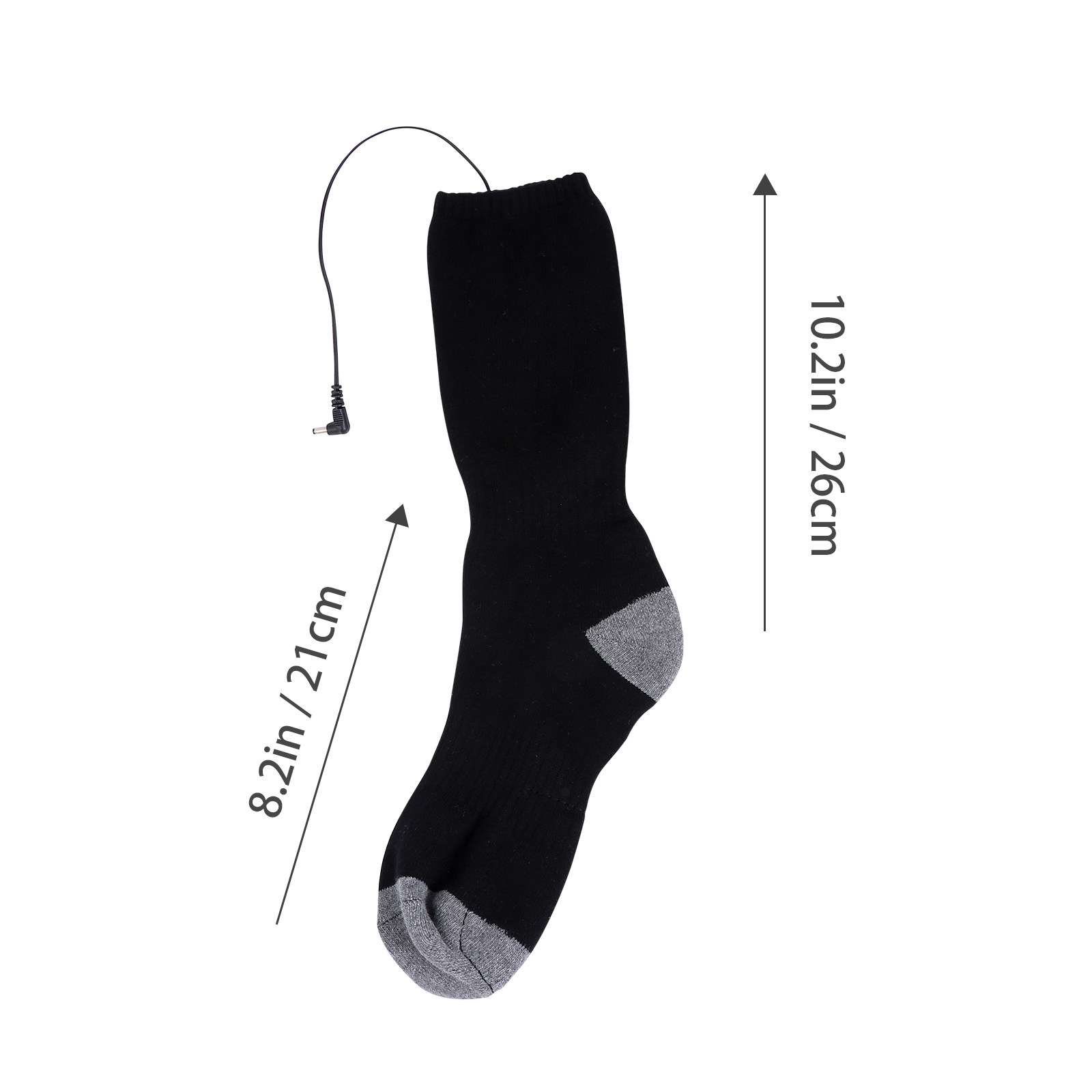 1Set Heating Socks USB Powered - Thermal Sock Winter ulasan dan harga