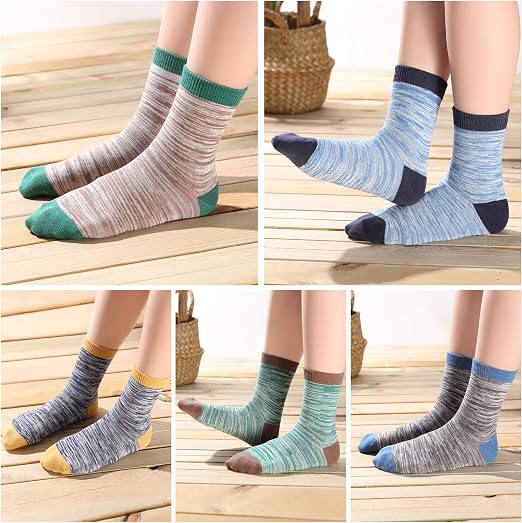 Kids Boys Crew Ankle Socks Cot - Cotton Crew Sock Pack ulasan dan harga
