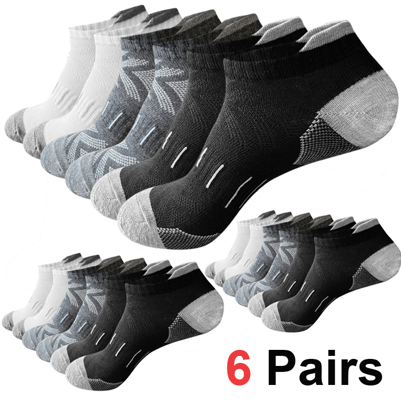 6/12 Pairs Cushioned Athletic  - Athletic Sock Cushion ulasan dan harga