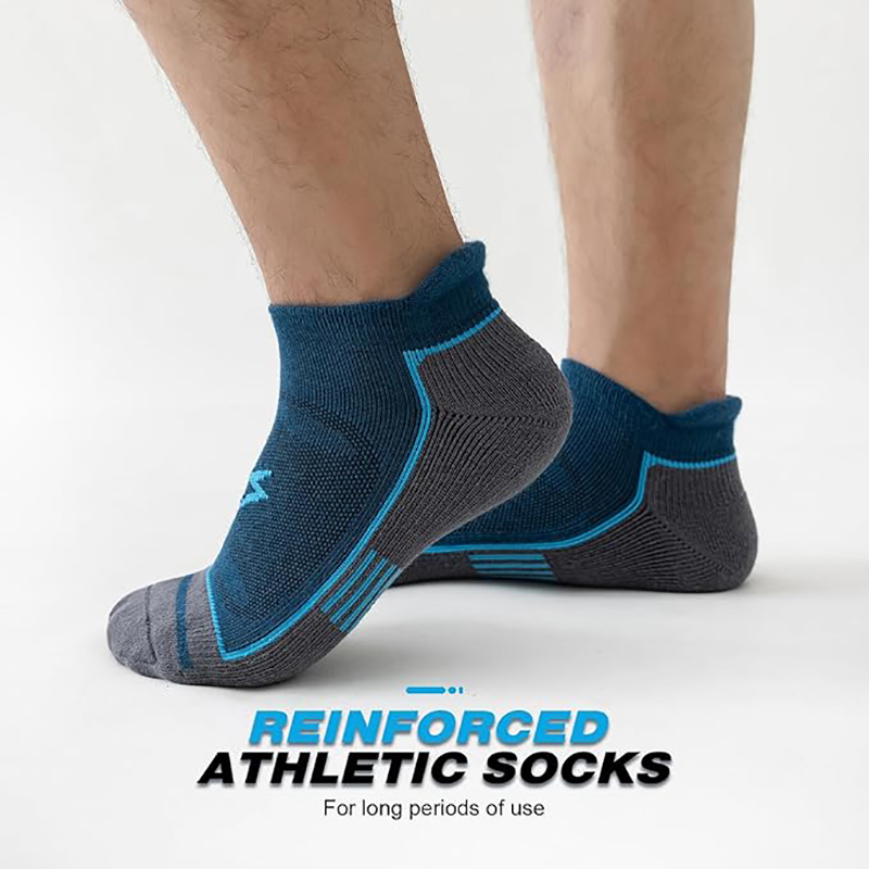 6 Pack Men's Athletic Socks Th - Athletic Sock Cushion ulasan dan harga